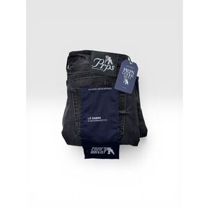 Prps Le Aabre Slim Straight Stretch Denim Jeans Black Stone Wash Men 32 NWT